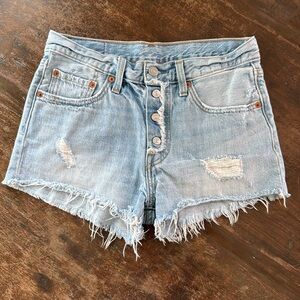 Levi's jean shorts, SZ: 26”